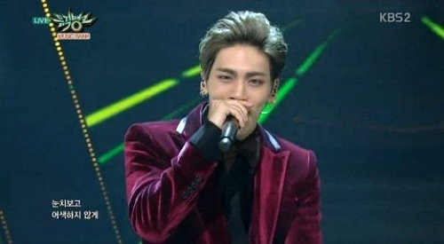 뮤직뱅크 종현 | 사진=KBS2 ‘뮤직뱅크’ 방송 캡처