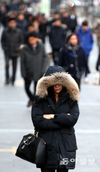 ‘12월 1월 기온 역전’ (출처=동아일보 DB)