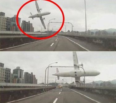 대만 여객기 추락