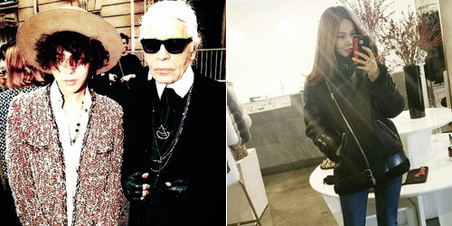 사진출처｜지드래곤·아이비 인스타그램