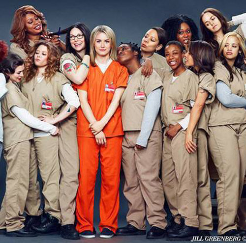 넷플릭스의 두 번째 오리지널 시리즈로 여자 죄수들의 이야기를 다룬 ‘오렌지 이즈 더 뉴 블랙’. 구글 이미지