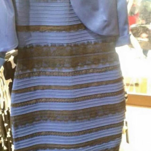 출처= 드레스 색깔 논란 사진