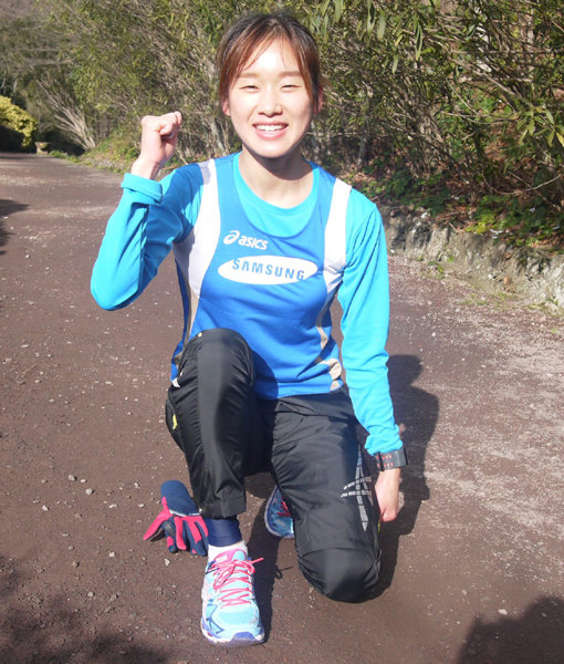 김성은(삼성전자)은 한국여자마라톤의 희망이다. 워낙 독보적인 실력을 갖고 있어 남자선수들과 함께 훈련할 정도다. 동계훈련을 성공리에 마친 그녀는 2015서울국제마라톤에서 순위보다 기록을 향해 뛴다. 스포츠동아DB