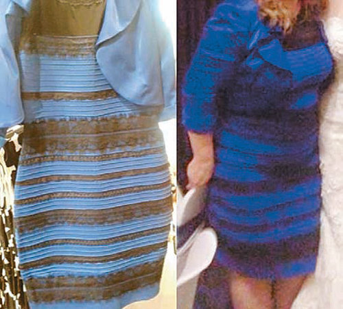 영국에서 한 신부의 어머니가 결혼식에 입겠다고 딸에게 보낸 드레스 사진(왼쪽)과 실제 입은 드레스 사진(오른쪽). 사진 출처 케이틀린 맥네일 텀블러