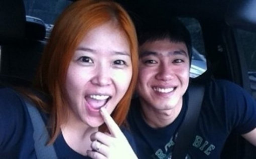 그룹 코요태 신지-전 농구선수 유병재(오른쪽). 사진출처｜신지 트위터