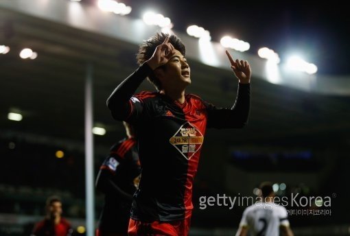 6호골을 기록한 기성용. ⓒGettyimages멀티비츠