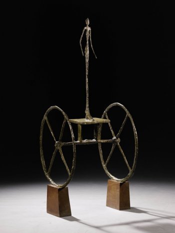 조각가 알베르토 자코메티의 ‘Chariot’