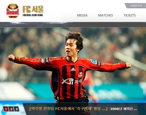 박주영 FC서울 복귀 (FC 서울 홈페이지 캡처)