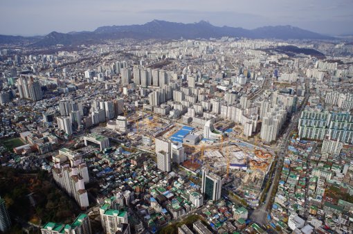 왕십리뉴타운 일대