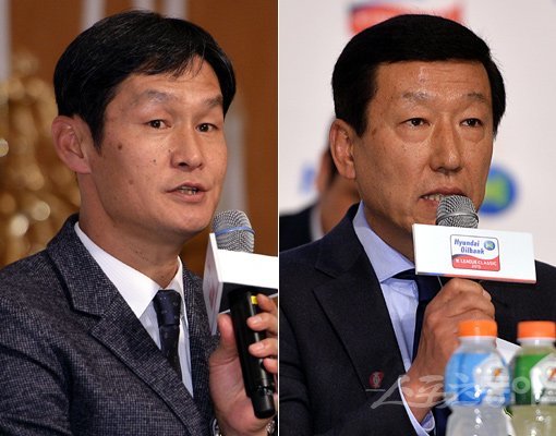 최용수 감독-최강희 감독(오른쪽). 스포츠동아DB