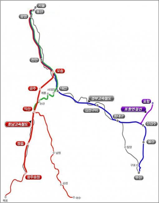 코레일, 호남고속철도와 KTX 포항 예매 개시(사진=코레일 제공)