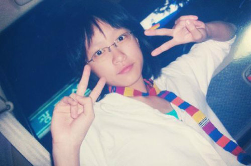 학교 다녀오겠습니다 하니. 사진=하니 SNS