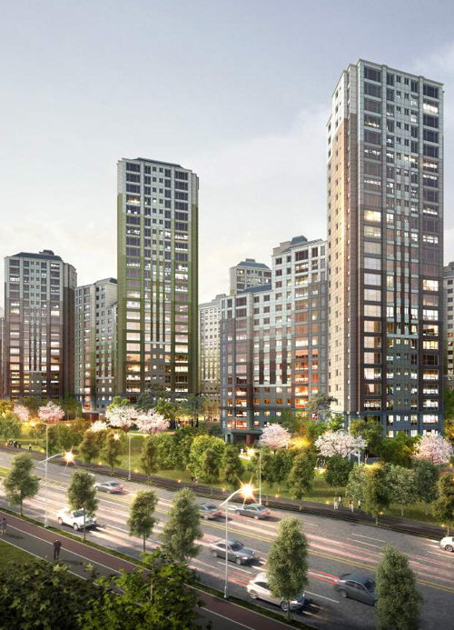 창원 감계 힐스테이트 투시도