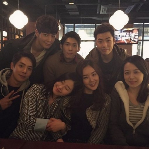 ‘압구정백야’ 강은탁 박하나. 사진=박하나 인스타그램