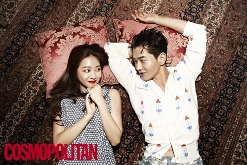 조보아 온주완. 사진=코스모폴리탄 제공