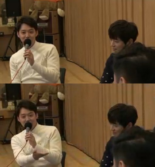 ‘냄새를 보는 소녀’ 박유천. 사진=SBS 파워FM ‘두시탈출 컬투쇼’ 방송화면 캡쳐