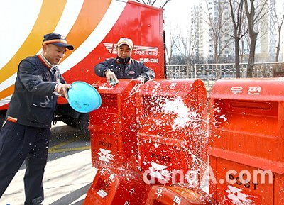 우체통 새 단장. 사진=우정사업본부 제공