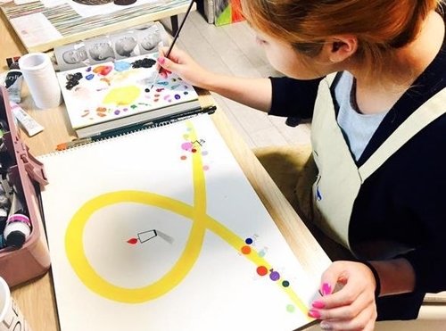 잊지 않을게 노란 리본. 사진 = 솔비 트위터