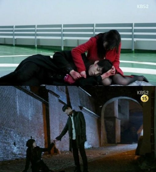 블러드 안재현 구혜선. 사진=KBS2 ‘블러드’ 방송화면 캡쳐