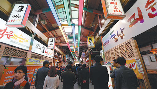 전주 남부시장. 여행스케치 한은희 작가 제공