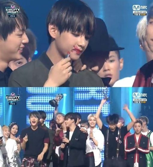 엠카운트다운 방탄소년단. 사진=M.net ‘엠카운트다운’ 방송화면 캡쳐