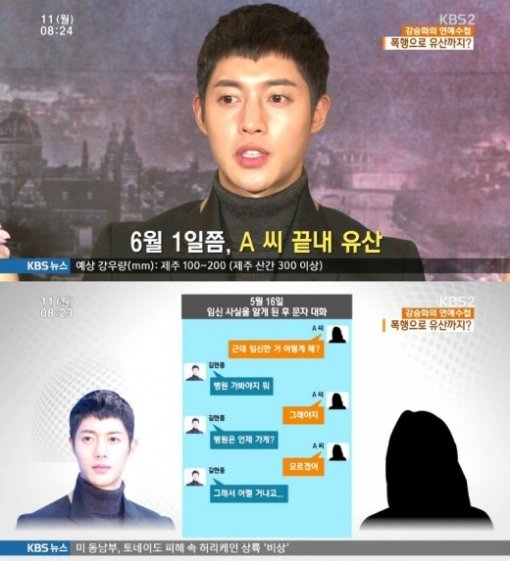 김현중. 사진=KBS2 ‘아침 뉴스타임’ 캡처