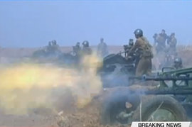 현영철 인민무력부장, 고사포. 사진=YTN 캡처