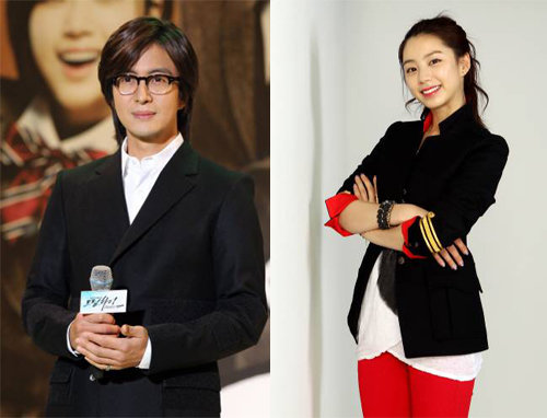 배용준 박수진. 사진 = 동아DB