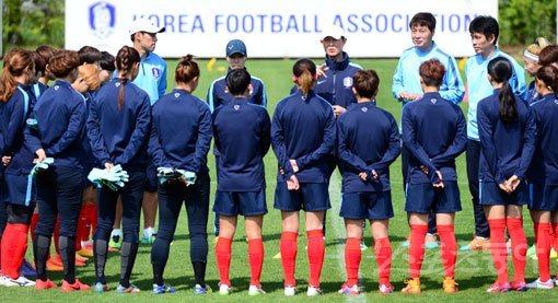 여자축구대표팀. 스포츠동아DB