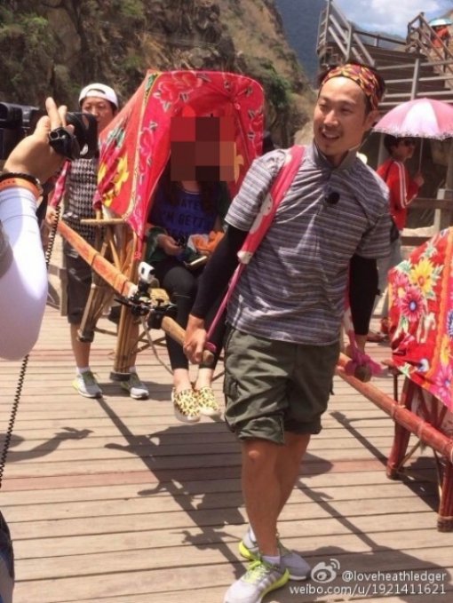 출처= loveheathledger 웨이보 캡처