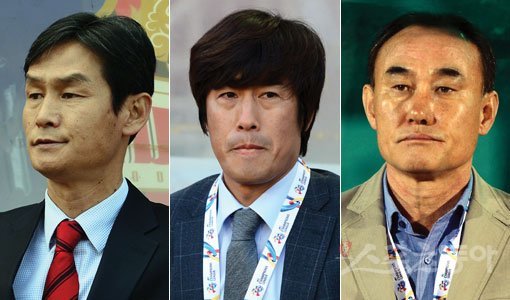 최용수 감독-서정원 감독-김학범 감독(왼쪽부터). 스포츠동아DB