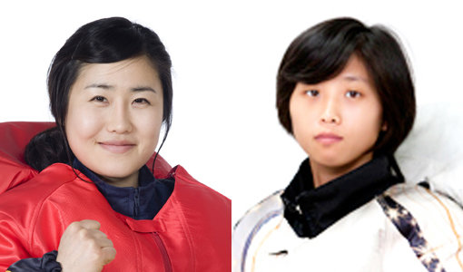 문안나-김지현(오른쪽)