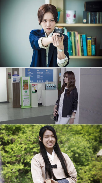 KBS 드라마 ‘너를 기억해’-‘후아유-학교 2015’-‘오렌지 마말레이드’(맨 위쪽부터). 사진제공｜CJ E&M·KBS·어송포유문전사