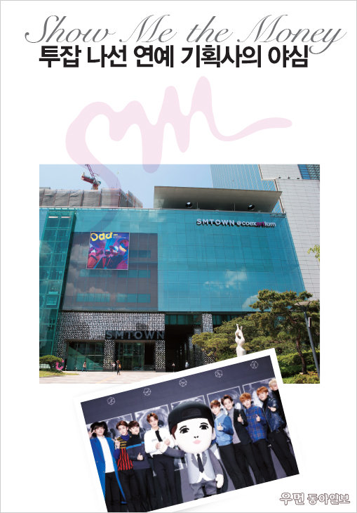 SM이 올초 오픈한 SM타운 코엑스아티움. 지난 3월 30일 엑소 컴백 기자회견도 이곳에서 열렸다.