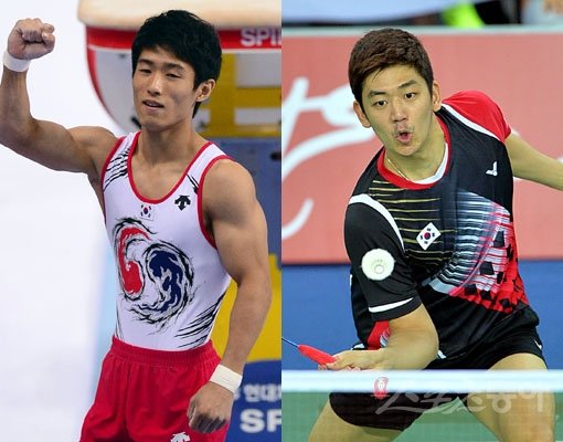 양학선(좌) 이용대.스포츠동아DB.