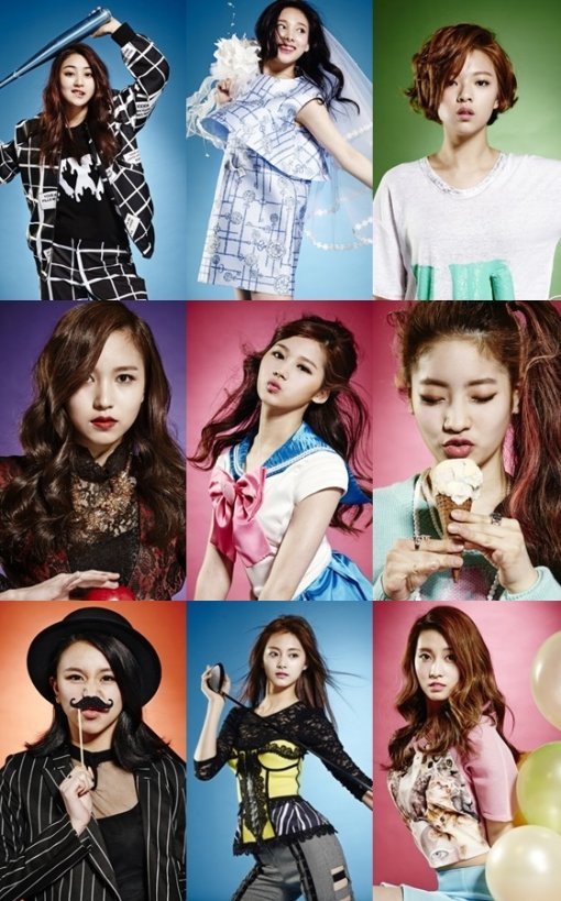 식스틴 트와이스. 사진 = JYP엔터테인먼트
