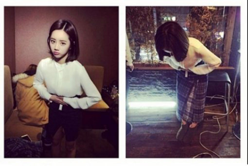 걸스데이 태도논란. 사진 = 혜리 트위터