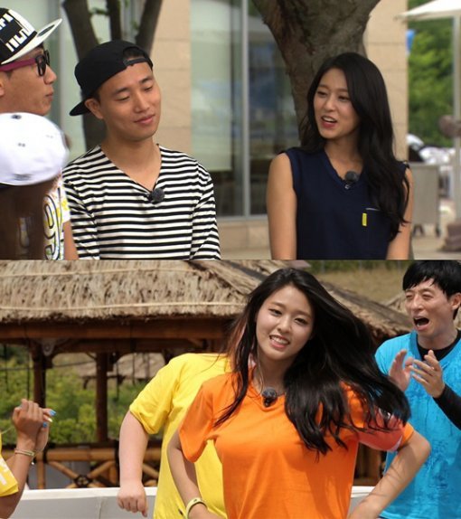 런닝맨 개리 설현. 사진=SBS ‘런닝맨’