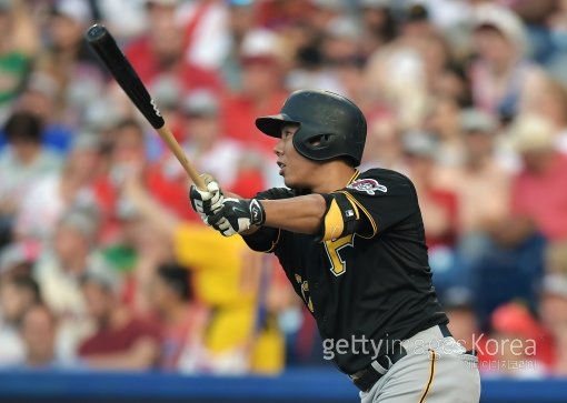 피츠버그 강정호. 사진=ⓒGettyimages멀티비츠