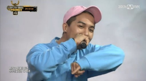 송민호, 사진=Mnet ‘쇼미더머니4’ 방송화면