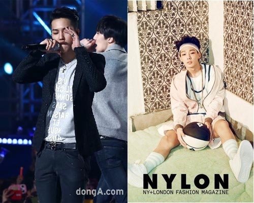 동아DB, 나일론 화보