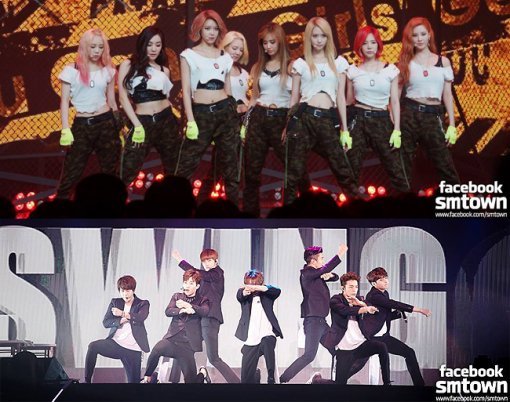 슈퍼주니어 소녀시대. 사진=소녀시대 슈퍼주니어 공식 SNS