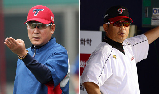 KIA 김기태 감독-LG 양상문 감독(오른쪽). 사진｜스포츠코리아·스포츠동아DB