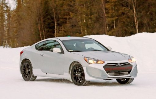 사진=오토블로그, 차세대 제네시스 쿠페 스파이샷(테스트 뮬)