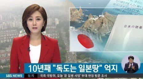 ‘일본 방위백서’ 출처= SBS 뉴스 캡처