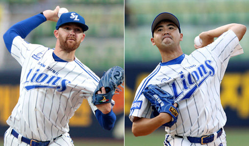 클로이드-장원삼(오른쪽). 사진제공｜스포츠코리아