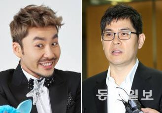 노홍철(좌) 김용만(우)동아일보 자료 사진.