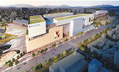 동대구역 환승센터 조감도.