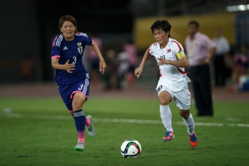 라은심(오른쪽). 사진제공｜대한축구협회