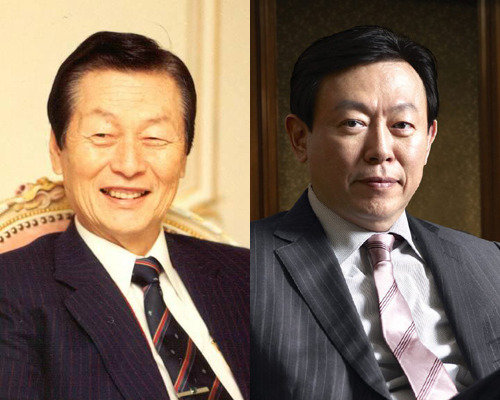 신격호 신동빈. 사진=동아일보 DB